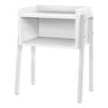 Monarch Specialties Accent Table - 23"H / White / White Metal I 3594